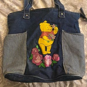 Vintage Winnie the Pooh tote bag
